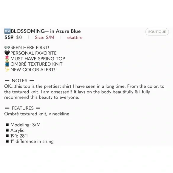 ekAttire | Blossoming in Azure Blue - Picture 8 of 9